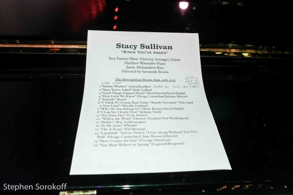 Photo Coverage: Stacy Sullivan Brings SINCE YOU'VE ASKED to the Metropolitan Room 