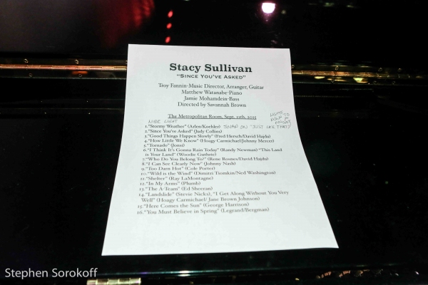 Photo Coverage: Stacy Sullivan Brings SINCE YOU'VE ASKED to the Metropolitan Room Image