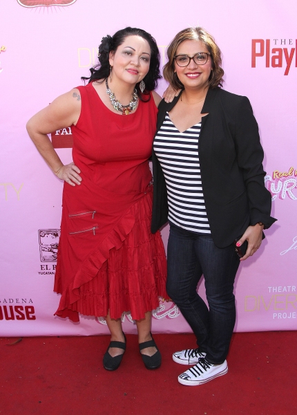 Photo Flash: Opening Night of Pasadena Playhouse's REAL WOMEN HAVE CURVES - Kenny Ortega, Nigel Lythgoe, Tamyra Gray and More!  Image