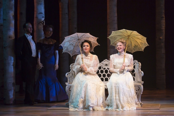 Morgan Kirner as Anne Egerman and Lauren Molina as Countess Charlotte Malcolm Photo