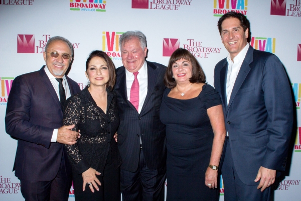 Emilio Estefan, Gloria Estefan, Robert Wankel, Charlotte St. Martin, Nick Scandalios Photo