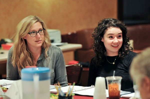 Photo Flash: In Rehearsal for Roundabout's THE HUMANS, Starring Reed Birney & Jayne Houdyshell Image