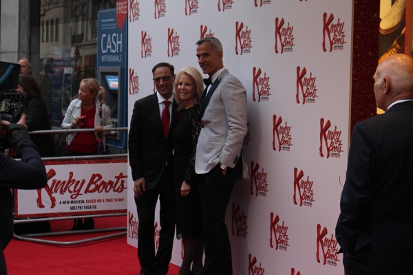 Photo Coverage: Walking The Red Carpet At KINKY BOOTS! Image