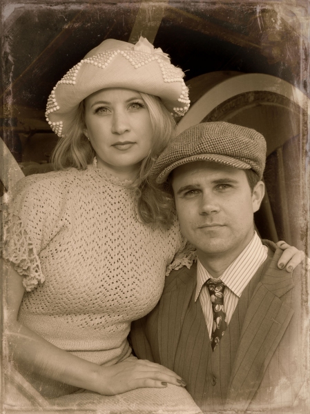 Ashley Fox Linton and Will Collyer as BONNIE & CLYDE Photo