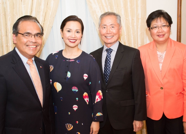Photo Flash: Consul General of the Philippines Celebrates Lea Salonga's Return to Broadway Image