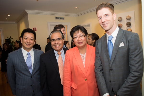 Photo Flash: Consul General of the Philippines Celebrates Lea Salonga's Return to Broadway Image