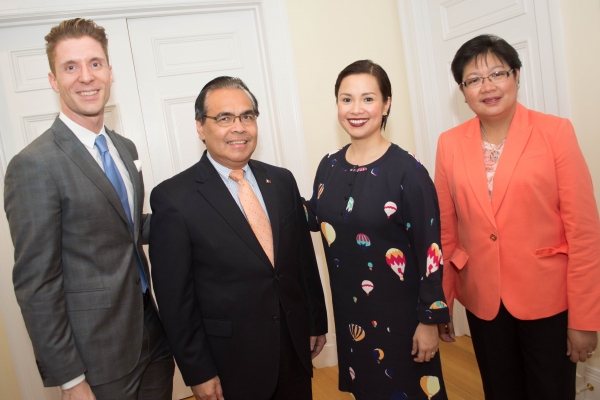 Photo Flash: Consul General of the Philippines Celebrates Lea Salonga's Return to Broadway Image