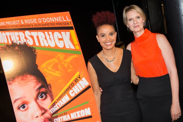 Photo Flash: Staceyann Chin and Cynthia Nixon Get Ready for Culture Project's MOTHERSTRUCK  Image