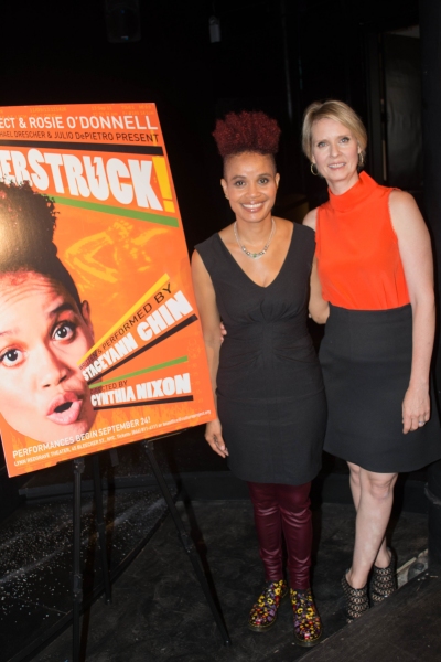 Photo Flash: Staceyann Chin and Cynthia Nixon Get Ready for Culture Project's MOTHERSTRUCK  Image