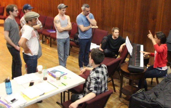 Photo Flash: In Rehearsal with WHO'S YOUR BAGHDADDY? OR HOW I STARTED THE IRAQ WAR Image