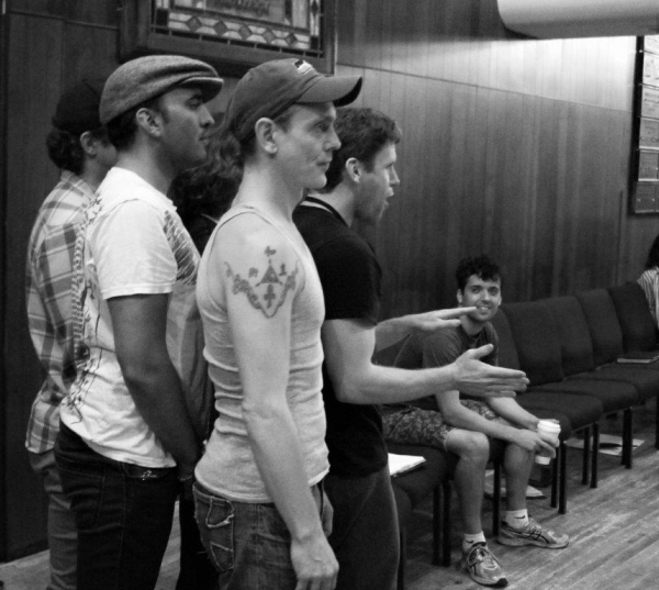 Photo Flash: In Rehearsal with WHO'S YOUR BAGHDADDY? OR HOW I STARTED THE IRAQ WAR Image