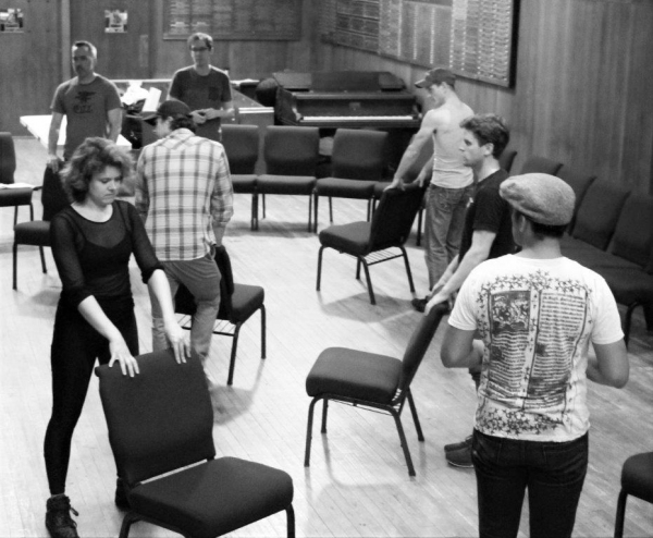 Photo Flash: In Rehearsal with WHO'S YOUR BAGHDADDY? OR HOW I STARTED THE IRAQ WAR Image