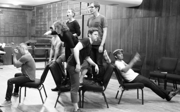 Photo Flash: In Rehearsal with WHO'S YOUR BAGHDADDY? OR HOW I STARTED THE IRAQ WAR Image