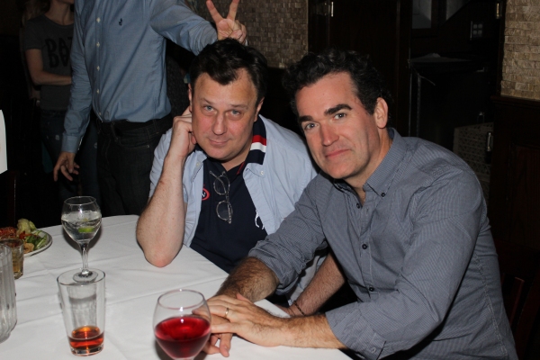 Brooks Ashmanskas and Brian d''Arcy James Photo