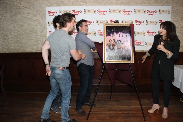 Christian Borle, John Cariani and Valerie Smaldone Photo