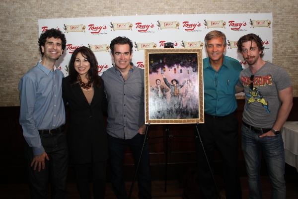 John Cariani, Valerie Smaldone, Brian d''Arcy James, Bruce Dimpflmaier and Christian  Photo