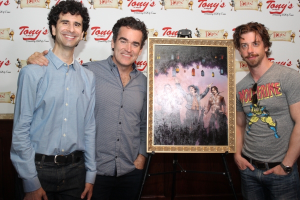 John Cariani, Brian d''Arcy James and Christian Borle Photo