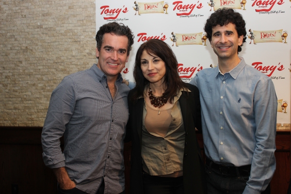 Brian d''Arcy James, Valerie Smaldone and John Cariani Photo