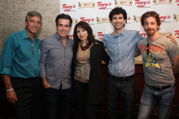 Bruce Dimpflmaier, Brian d''Arcy James, Valerie Smaldone, John Cariani and Christian  Photo