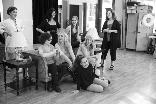 Photo Flash: Caissie Levy, Mary Testa, Rachel Bay Jones & More in Rehearsal for LaChiusa's FIRST DAUGHTER SUITE at The Public  Image