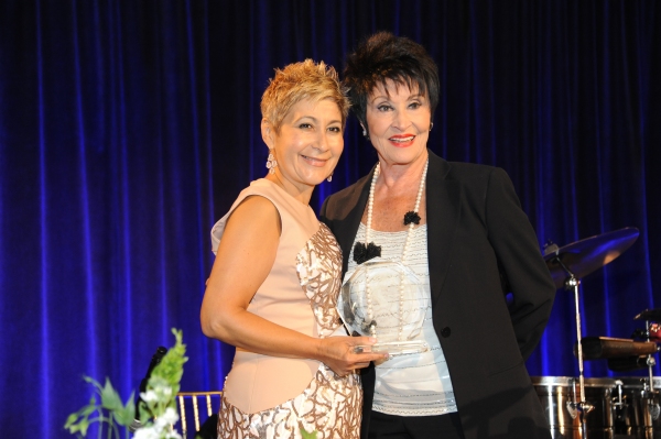Chita Rivera receives the 2015 Latina Legend Award from 100 Hispanic Women, Inc. Pres Photo