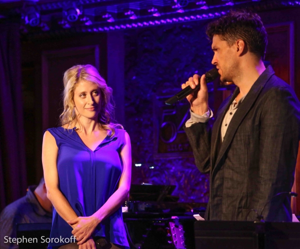 Photo Coverage: Will Swenson Invites Caissie Levy On Stage at Feinstein's/54 Below Image