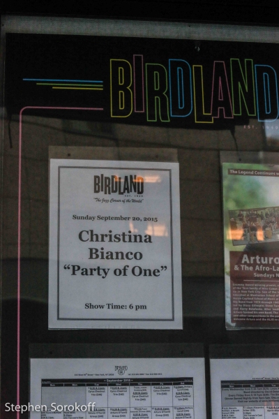 Photo Coverage: Christina Bianco Brings PARTY OF ONE to Broadway at Birdland 
