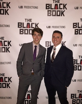 Producer of THE BLACK BOOK, Danny Bateman, and writer, Phil Blechman Photo