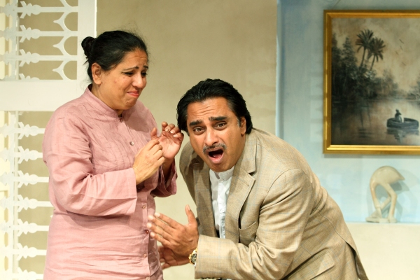 Photo Flash: First Look at DINNER WITH SADDAM at Menier Chocolate Factory Image