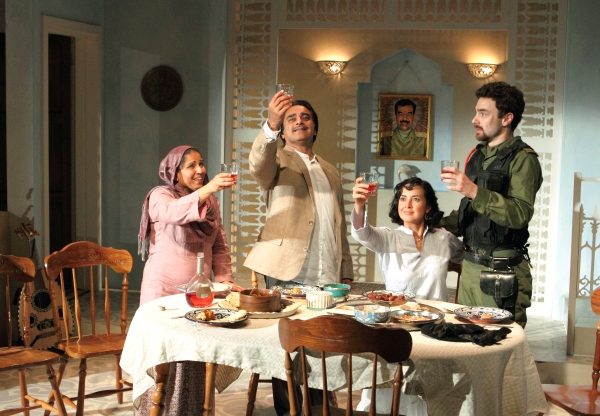 Photo Flash: First Look at DINNER WITH SADDAM at Menier Chocolate Factory Image