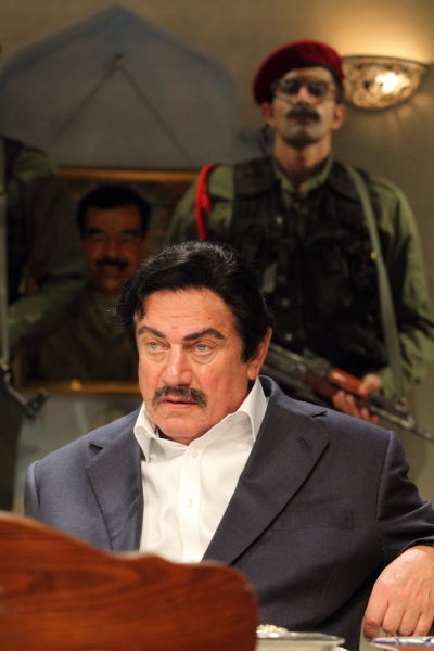 Photo Flash: First Look at DINNER WITH SADDAM at Menier Chocolate Factory Image