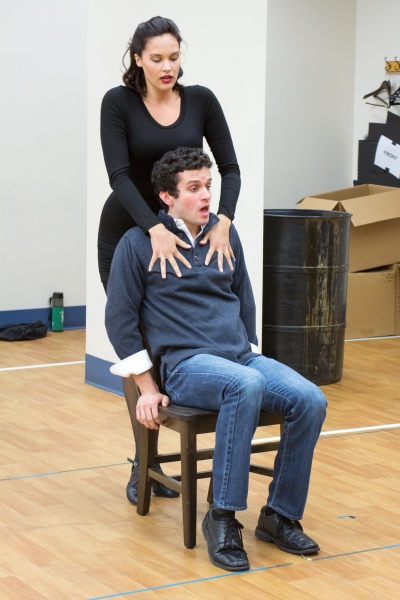 Photo Coverage: BULLETS OVER BROADWAY National Tour Company Meets the Press - Performance Sneak Peek! Image
