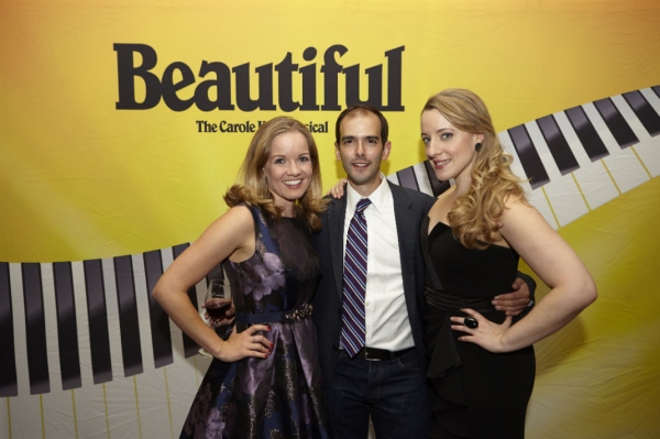 Becky Gulsvig, Director Marc Bruni and Abby Mueller  Photo