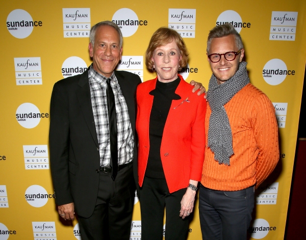 Phillip Himberg, Carol Burnett and Christopher Hibma Photo