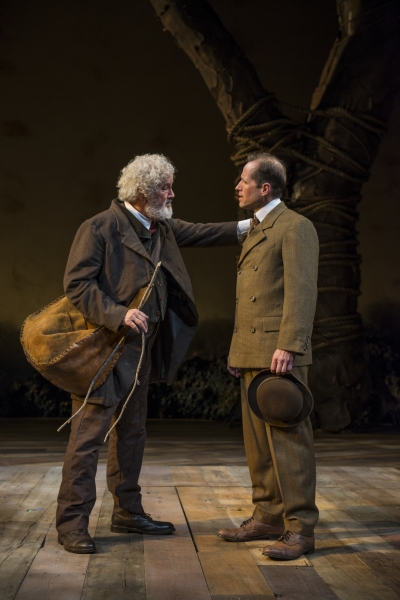 Francis Guinan (Samuel Hamilton) and Tim Hopper (Adam Trask) discuss the land Photo