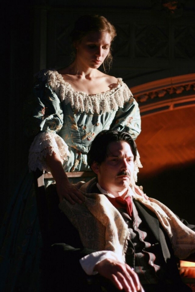Photo Flash: THE MADNESS OF EDGAR ALLAN POE: A LOVE STORY Opens Tonight at First Folio Theatre Image