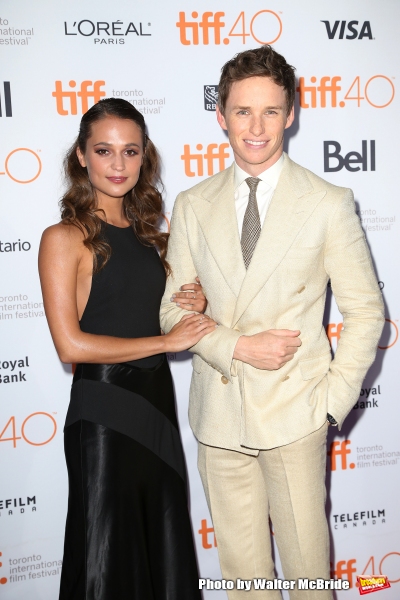 Photo Coverage: On the Red Carpet at TIFF: THE DANISH GIRL Image