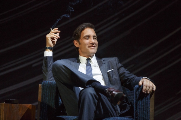 Photo Flash: First Look at Clive Owen, Eve Best & Kelly Reilly in OLD TIMES on Broadway Image