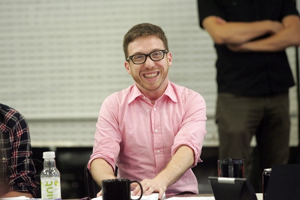 Photo Flash: First Read-Through of Goodspeed's IT'S A WONDERFUL LIFE - Duke Lafoon, Ed Dixon, Josh Franklin, Kirsten Scott and More! Image