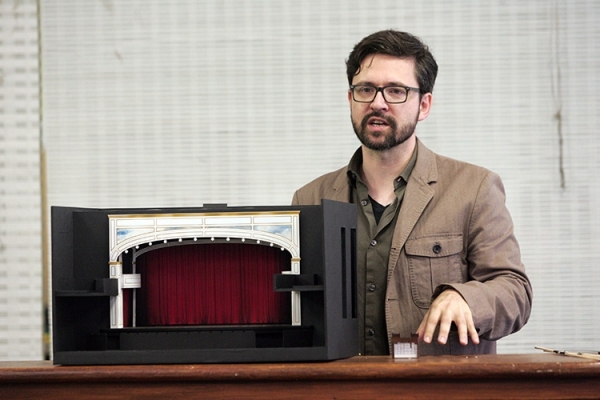 Photo Flash: First Read-Through of Goodspeed's IT'S A WONDERFUL LIFE - Duke Lafoon, Ed Dixon, Josh Franklin, Kirsten Scott and More! Image