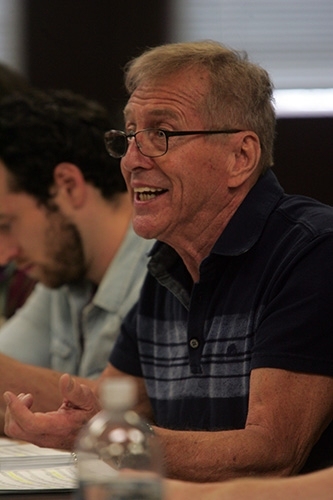 Photo Flash: First Read-Through of Goodspeed's IT'S A WONDERFUL LIFE - Duke Lafoon, Ed Dixon, Josh Franklin, Kirsten Scott and More! Image