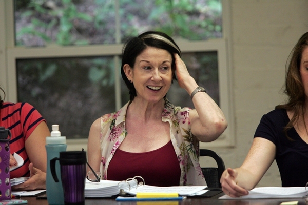 Photo Flash: First Read-Through of Goodspeed's IT'S A WONDERFUL LIFE - Duke Lafoon, Ed Dixon, Josh Franklin, Kirsten Scott and More! Image