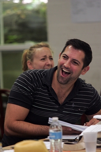 Photo Flash: First Read-Through of Goodspeed's IT'S A WONDERFUL LIFE - Duke Lafoon, Ed Dixon, Josh Franklin, Kirsten Scott and More! Image