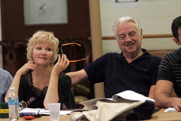 Photo Flash: First Read-Through of Goodspeed's IT'S A WONDERFUL LIFE - Duke Lafoon, Ed Dixon, Josh Franklin, Kirsten Scott and More! Image