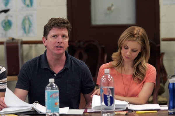 Photo Flash: First Read-Through of Goodspeed's IT'S A WONDERFUL LIFE - Duke Lafoon, Ed Dixon, Josh Franklin, Kirsten Scott and More! Image