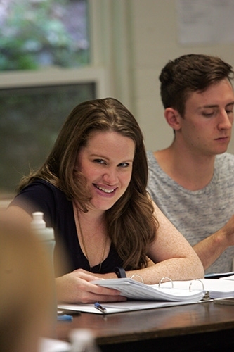 Photo Flash: First Read-Through of Goodspeed's IT'S A WONDERFUL LIFE - Duke Lafoon, Ed Dixon, Josh Franklin, Kirsten Scott and More! Image