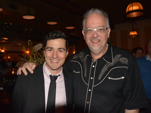 Photo Flash: Playwright Doug Wright Celebrates Two Turns Theatre's I AM MY OWN WIFE Opening 