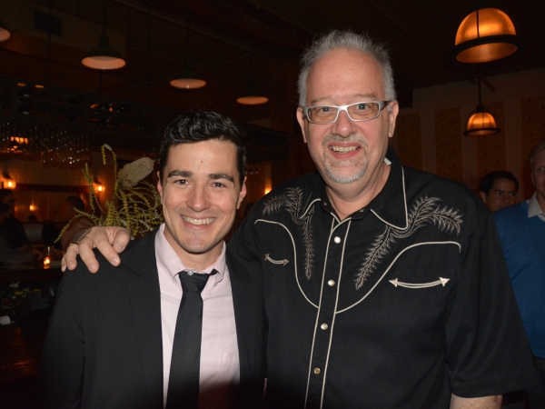 Photo Flash: Playwright Doug Wright Celebrates Two Turns Theatre's I AM MY OWN WIFE Opening Image