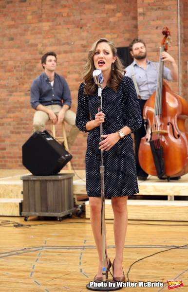 Photo Coverage: Paper Mill Playhouse's THE BANDSTAND Cast Gives Performance Sneak Peek! Image