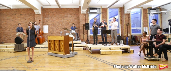 Photo Coverage: Paper Mill Playhouse's THE BANDSTAND Cast Gives Performance Sneak Peek! Image